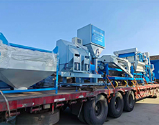 茂恒機械：復式精選機系列裝車發貨！！！