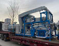 茂恒機械：復式精選機系列裝車發貨！！！