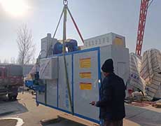 茂恒機械：種子包衣機裝車發貨中！