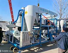 茂恒機械：復式精選機系列裝車發貨?。?！